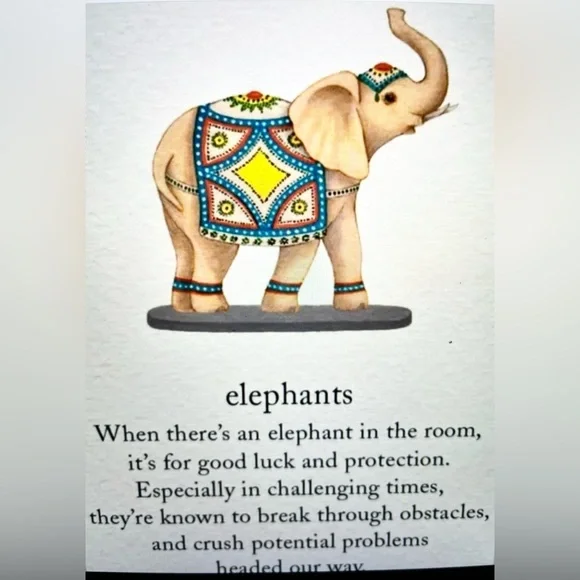 Pack of 2 -New Lucky Elephant Keychain/Purse Charm - Picture 6 of 6